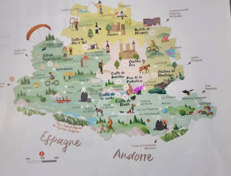 Gite La Grangette De Pauline Меркюс-Гаррабет Экстерьер фото